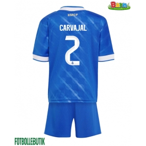 Real Madrid Daniel Carvajal #2 Tredjeställ Barn 2025-26 Kortärmad (+ Korta byxor)